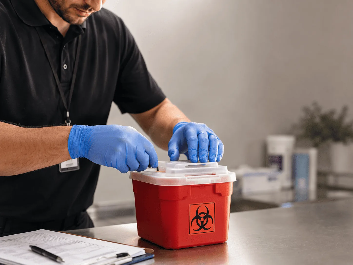 Why choose Sharps Waste Disposal in Searsboro, IA